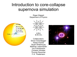Introduction to core-collapse supernova simulation