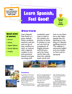 Learn Spanish, Feel Good!