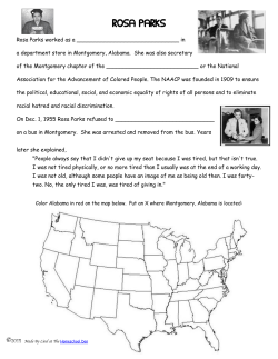 Rosa Parks - Homeschool Den