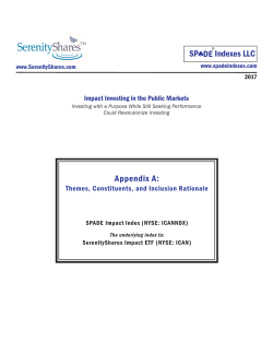 Themes, Constituents, and Inclusion Rationale