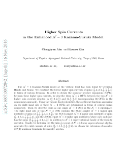 Higher Spin Currents in the Enhanced N= 3 Kazama
