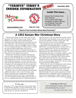 A 1952 Korean War Christmas Story