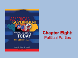 The Three Faces of a Party