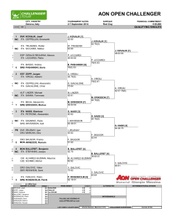AON OPEN CHALLENGER