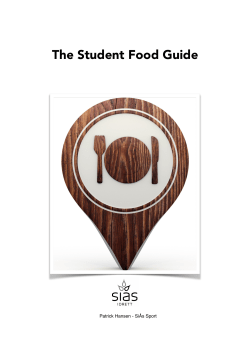 The Student Food Guide