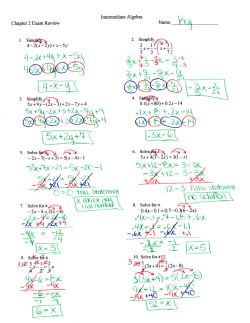 Solutions - Cabrillo College