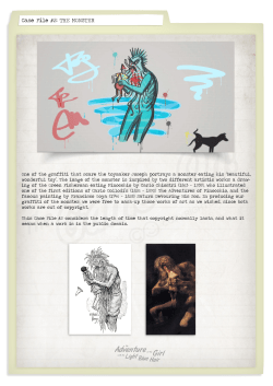 Case File #2: THE MONSTER