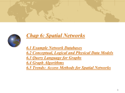 Spatial Networks