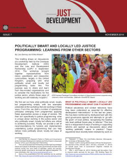 JUST Development - World Bank Group