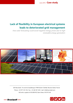 Lack of flexibility in European electrical systems leads to