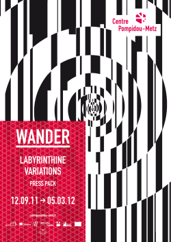 WANDER - Centre Pompidou Metz
