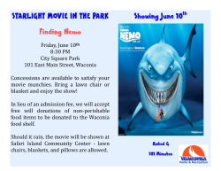 STARLIGHT MOVIE IN THE PARK Finding Nemo