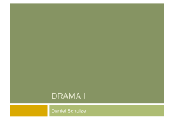 drama i - WueCampus2