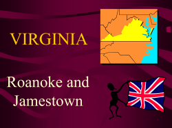 Roanoke and Jamestown