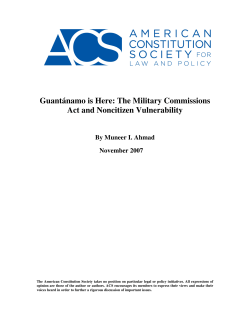 The Military Commissions Act and Noncitizen Vulnerability