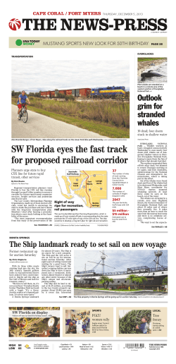 SW Florida eyes the fast track for proposed railroad corridor