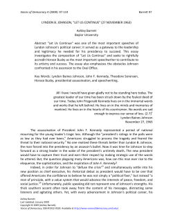 Barrett Interpretive Essay