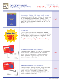 Home | Website | Fairview Learning Network