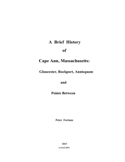 Cape Ann - FortuneArchive