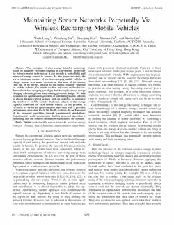 Maintaining Sensor Networks Perpetually Via Wireless