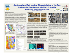 Field Observations Lithology, Petrology and Mineralogy Research