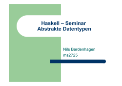 Abstrakte Datentypen