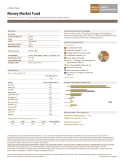 Fact sheet - Wells Fargo Funds