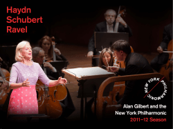 Haydn Schubert Ravel - New York Philharmonic