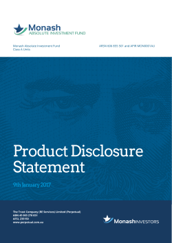 Monash Absolute Investment Fund