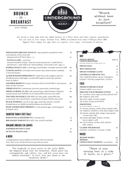 SHORTER THAN 5 FEET TALL? ORGANIC BREADS T/A LOAVES