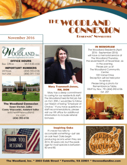November 2016-Resident-Newsletter