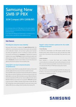 Samsung New SMB IP PBX