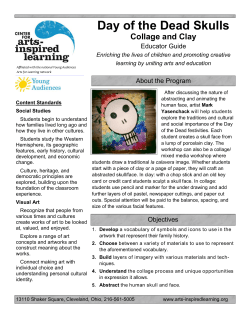 Day of the Dead Skulls - Center for Arts