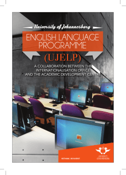 (ujelp) english language programme