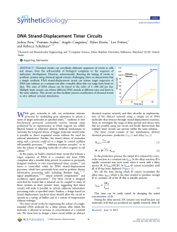 DNA Strand-Displacement Timer Circuits