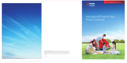 International Protector Asia Product brochure