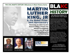 MARTIN LUTHER KING, JR