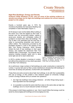 High-Rise Buildings