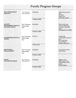 Multi-Family Group materials - University of Colorado Denver