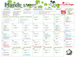 March at Mapunapuna - Ben Franklin Crafts