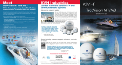 m1 m3 mfg brochure