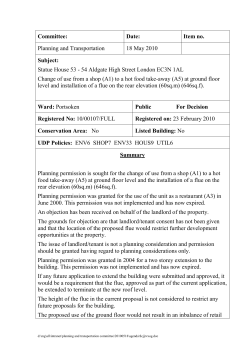 Statue House 53 - the City of London Corporation