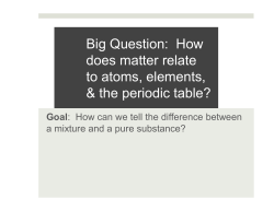 A pure substance