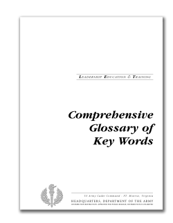 Glossary - Polk County School Board Wordpress
