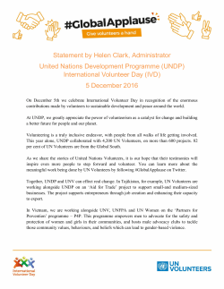 Statement IVD 2016 - Helen Clark, Administrator, UNDP