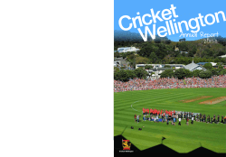 E AM - Cricket Wellington
