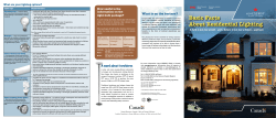 Basic Facts About Residential Lighting A bulb is not just a bulb
