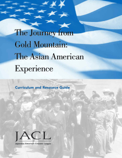 The Journey from Gold Mountain: The Asian American Experience