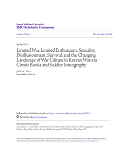 Limited War, Limited Enthusiasm