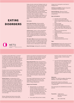 eating disorders